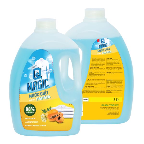 Q MAGIC Laundry Detergent - Papaya